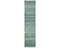 10 Feet Moroccan Blue Hand Woven Wool Runner Rug